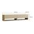 Έπιπλο τηλεόρασης επιτοίχιο Arges Megapap χρώμα travertine 140x29,6x30εκ. |  Έπιπλα τηλεόρασης στο espiti