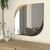Καθρέπτης τοίχου Lava Μegapap χρώμα rota oak - ανθρακί 70x2,2x70εκ. |  Καθρέπτες στο espiti