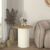 Τραπεζάκι βοηθητικό Bohema Megapap χρώμα ivory - sepet oak Ø50x53,2εκ. |  Τραπεζάκια βοηθητικά στο espiti