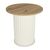 Τραπεζάκι βοηθητικό Bohema Megapap χρώμα ivory - sepet oak Ø50x53,2εκ. |  Τραπεζάκια βοηθητικά στο espiti