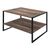 Τραπεζάκι σαλονιού Giza Megapap χρώμα rustic καρυδί 90,2x50,3x50,4εκ. |  Τραπεζάκια σαλονιού στο espiti