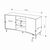 Μπουφές Frem Megapap χρώμα ash green 150x40x81εκ. |  Επιπλα στο espiti
