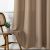 Beauty Home Κουρτίνα μεσαίας σκίασης με 8 μεταλλικούς κρίκους Effect Art 8443 140x270 Μπεζ       |  Ετοιμες κουρτίνες με σχέδιο στο espiti