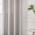 Beauty Home Κουρτίνα μεσαίας σκίασης με 8 μεταλλικούς κρίκους Effect Art 8443 140x270 Ασημί       |  Ετοιμες κουρτίνες με σχέδιο στο espiti