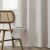 Beauty Home Κουρτίνα μεσαίας σκίασης με 8 μεταλλικούς κρίκους Effect Art 8443 140x270 Εκρού       |  Ετοιμες κουρτίνες με σχέδιο στο espiti