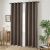 Beauty Home Κουρτίνα Blackout Jacquard σκίασης με 8 μεταλλικούς κρίκους Glare Art 8444 140x270 Μόκα       |  Ετοιμες κουρτίνες με σχέδιο στο espiti