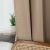 Beauty Home Ύφασμα κουρτίνας με το μέτρο μεσαίας σκίασης Effect Art 8443 Φ320 Μπεζ       |  Ετοιμες κουρτίνες με σχέδιο στο espiti