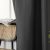 Beauty Home Ύφασμα κουρτίνας με το μέτρο Blackout jacquard σκίασης Glare Art 8444 Φ280 Ανθαρκί       |  Ετοιμες κουρτίνες με σχέδιο στο espiti