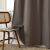 Beauty Home Ύφασμα κουρτίνας με το μέτρο Blackout jacquard σκίασης Glare Art 8444 Φ280 Μόκα       |  Ετοιμες κουρτίνες με σχέδιο στο espiti