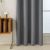 Beauty Home Κουρτίνα Full Blackout σκίασης με 8 κρίκους Total Art 8446 140x270 Ανθρακίτης       |  Ετοιμες κουρτίνες με σχέδιο στο espiti