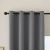 Beauty Home Κουρτίνα Full Blackout σκίασης με 8 κρίκους Total Art 8446 140x270 Ανθρακίτης       |  Ετοιμες κουρτίνες με σχέδιο στο espiti
