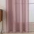 Beauty Home Κουρτίνα γάζα μονόχρωμη με 8 μεταλλικούς κρίκους Fit Art 8447 140x270 Ροζ       |  Ετοιμες κουρτίνες με σχέδιο στο espiti