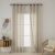 Beauty Home Κουρτίνα γάζα μονόχρωμη με 8 μεταλλικούς κρίκους Fit Art 8447 140x270 Μπεζ       |  Ετοιμες κουρτίνες με σχέδιο στο espiti