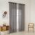 Beauty Home Κουρτίνα γάζα μονόχρωμη με 8 μεταλλικούς κρίκους Sharp Art 8448 140x270 Μπεζ       |  Ετοιμες κουρτίνες με σχέδιο στο espiti