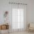 Beauty Home Ύφασμα κουρτίνας με το μέτρο γάζα Sharp Art 8448 Φ300 Εκρού       |  Ετοιμες κουρτίνες με σχέδιο στο espiti