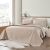 Beauty Home Σετ κουβερλί υπέρδιπλο Melusine Art 12317 230x250 Άμμου       |  Κουβερλί Υπέρδιπλα στο espiti