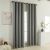 Beauty Home Κουρτίνα Full Blackout σκίασης με 8 κρίκους Soft Art 8391 Grey-11 140x270 Γκρι       |  Ετοιμες κουρτίνες με σχέδιο στο espiti