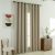 Beauty Home Κουρτίνα Full Blackout σκίασης με 8 κρίκους Soft Art 8391 Beige 140x270 Άμμου       |  Ετοιμες κουρτίνες με σχέδιο στο espiti