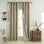 Beauty Home Κουρτίνα Full Blackout σκίασης με 8 κρίκους Soft Art 8391 Beige 140x270 Άμμου       |  Ετοιμες κουρτίνες με σχέδιο στο espiti