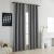 Beauty Home Κουρτίνα Full Blackout σκίασης με 8 κρίκους Elite Art 8392 Grey-Νο7 140x270 Σκούρο Γκρι       |  Ετοιμες κουρτίνες με σχέδιο στο espiti