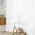 Beauty Home Κουρτίνα γάζα μονόχρωμη με 8 μεταλλικούς κρίκους Fit Art 8447 140x270 Λευκό       |  Ετοιμες κουρτίνες με σχέδιο στο espiti