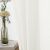 Beauty Home Κουρτίνα γάζα μονόχρωμη με 8 μεταλλικούς κρίκους Fit Art 8447 140x270 Εκρού       |  Ετοιμες κουρτίνες με σχέδιο στο espiti
