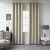 Beauty Home Κουρτίνα Blackout σκίασης με 8 κρίκους Ideal Art 8400 140x270 Άμμου       |  Ετοιμες κουρτίνες με σχέδιο στο espiti