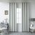 Beauty Home Κουρτίνα Blackout σκίασης με 8 κρίκους Ideal Art 8400 140x270 Γκρι       |  Ετοιμες κουρτίνες με σχέδιο στο espiti