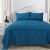 Beauty Home Σετ σεντόνια King Size με λάστιχο 4 Seasons Art 12000 260x270 Πετρόλ       |  Μονόχρωμα Υπέρδιπλα στο espiti