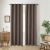 Beauty Home Ύφασμα κουρτίνας με το μέτρο Blackout jacquard σκίασης Glare Art 8444 Φ280 Μόκα       |  Ετοιμες κουρτίνες με σχέδιο στο espiti