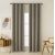Beauty Home Κουρτίνα Full Blackout σκίασης με 8 κρίκους Total Art 8446 140x270 Μπεζ       |  Ετοιμες κουρτίνες με σχέδιο στο espiti