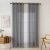 Beauty Home Ύφασμα κουρτίνας με το μέτρο γάζα Sharp Art 8448 Φ300 Άνθρακί       |  Ετοιμες κουρτίνες με σχέδιο στο espiti