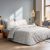 Beauty Home Σετ πάπλωμα μονό Necker Art 12181 160x240 Μπεζ       |  Παπλώματα Μονά στο espiti