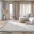 Beauty Home Σετ Κρεβ/ρας 3τμχ Cozy Art 9636 Εκρού       |  Χαλιά Κρεβατοκάμαρας στο espiti
