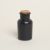 Beauty Home ΜΠΟΥΚΑΛΑΚΙ ΜΑΥΡΟ ΜΑΤ ΜΕ ΦΕΛΛΟ 11 x 5,7 cm 125 ml       |  Διακοσμητκά στο espiti
