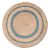 Beauty Home Ροτόντα Tropic Art 9138 160x160 Μπεζ,Μπλε       |  Χαλιά Σαλονιού  στο espiti