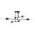 ΦΩΤΙΣΤΙΚΟ ΟΡΟΦΗΣ ΠΟΛΥΦΩΤΟ LIGHTY HM7427.11 ΜΕΤΑΛΛΟ ΣΕ ΜΑΥΡΟ 51x51x23Υεκ. |  Οροφής στο espiti