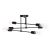ΦΩΤΙΣΤΙΚΟ ΟΡΟΦΗΣ ΠΟΛΥΦΩΤΟ LIGHTY HM7427.11 ΜΕΤΑΛΛΟ ΣΕ ΜΑΥΡΟ 51x51x23Υεκ. |  Οροφής στο espiti