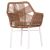 ΠΟΛΥΘΡΟΝΑ TOPIN HM6048.11 ΑΛΟΥΜΙΝΙΟ ΛΕΥΚΟ-P.E. RATTAN ΜΠΕΖ 59x63x81Υεκ |  Πολυθρόνες κήπου στο espiti