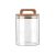 ESTIA ΔΟΧΕΙΟ ΑΠΟΘΗΚΕΥΣΗΣ ALLURE ΓΥΑΛΙΝΟ 650ml 10x10x14.8cm - 01-17477 Estia |  Εργαλεία Κουζίνας - Αξεσουάρ στο espiti