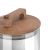 ESTIA ΔΟΧΕΙΟ ΑΠΟΘΗΚΕΥΣΗΣ ALLURE ΓΥΑΛΙΝΟ 650ml 10x10x14.8cm - 01-17477 Estia |  Εργαλεία Κουζίνας - Αξεσουάρ στο espiti