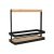 ESTIA ΘΗΚΗ ΟΡΓΑΝΩΣΗΣ BAMBOO ESSENTIALS ΜΕ ΧΕΡΟΥΛΙ 24x10.5x21.3cm ΜΕΤΑΛΛΙΚΗ ΜΑΥΡΗ - 01-28343 Estia |  Εργαλεία Κουζίνας - Αξεσουάρ στο espiti