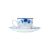 ESTIA ΦΛΙΤΖΑΝΙ ΚΑΦΕ BLUE ROSE ΠΟΡΣΕΛΑΝΙΝΟ 100ml ΜΕ ΠΙΑΤΑΚΙ - 07-16142 Estia |  Κούπες-Φλυτζάνια στο espiti