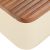 ESTIA ΨΩΜΙΕΡΑ ALLURE ΜΕΤΑΛΛΙΚΗ 42x23x13cm IVORY - 01-24833 Estia |  Είδη Σερβιρίσματος στο espiti