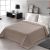 ΚΟΥΒΕΡΤΑ ΥΠΕΡΔΙΠΛΗ 220X240 PIERRE CARDIN NANCY STER 545 TAUPE(55) |  Κουβέρτες Βελουτέ Υπέρδιπλες στο espiti
