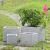 ΣΕΤ 4ΤΜΧ ΓΛΑΣΤΡΕΣ ΤΕΤΡΑΓΩΝΕΣ GARDENER HM4730 FIBERCLAY ΓΚΡΙ CEMENT 37x37x31.5Υεκ. |  Λουλούδια στο espiti