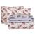 DAS HOME ΣΕΤ ΣΕΝΤΟΝΙΑ KING HAPPY 9647 BEIGE, BLUE, PINK |  Σεντόνια Υπέρδιπλα / King Size στο espiti