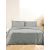 Σετ Σεντόνια Flannel 2040 Grey Διπλό (200x260) Sunshinehome |  Σεντόνια Διπλά στο espiti