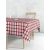 Τραπεζομάντηλο 5452 Red 140x180 Sunshinehome |  Τραπεζομάντηλα στο espiti