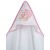 Κάπα κεντητή Heart Pink 75x75 Sunshinehome |  Βρεφικά μπουρνούζια στο espiti